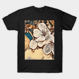 Lunapic Fairy Blossom Trio T-Shirt